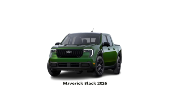 Novo Ford Maverick Black 2026